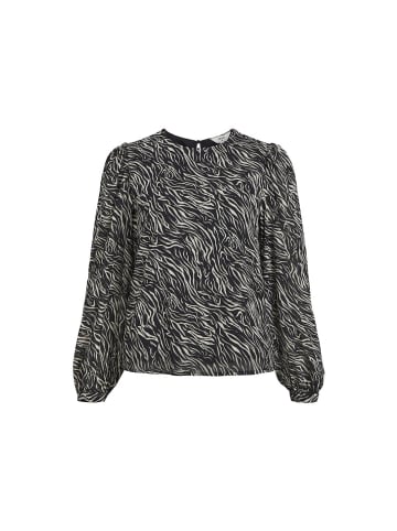 Object Langarmbluse in black2