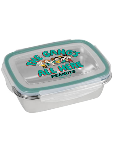 Geda Labels Brotdose Peanuts Friendship & Wisdom in Türkis - 850ml