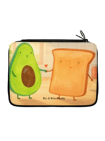 Mr. & Mrs. Panda Federtasche Avocado Toast Design ohne Spruch in Weiß