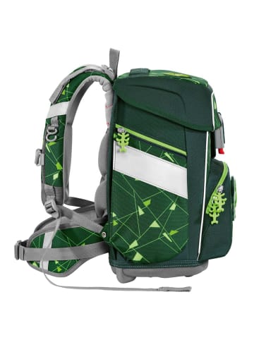 Step by Step Space Shine - Schulranzen Set 5tlg. (Shark Dexter) in Dino Night Tyro