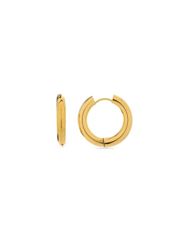 Luxenter Ohrringe Amyck mit 18 Karat Gelbgold-Finish – 22 mm – AMYCK