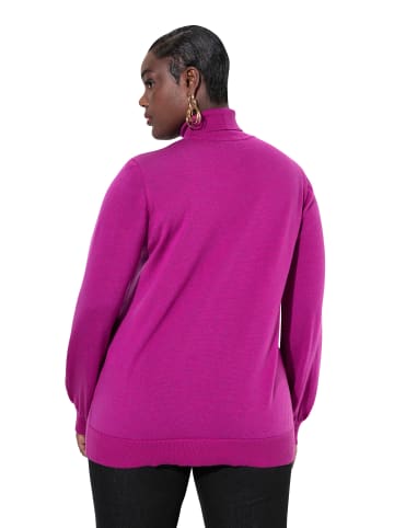 Ulla Popken Pullover in magenta
