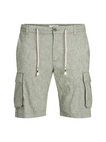 Jack & Jones Jack & Jones Shorts Linen Cargoshorts in grün