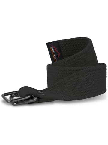 Normani Outdoor Sports Baumwoll-Gürtel Taklamakan in Schwarz
