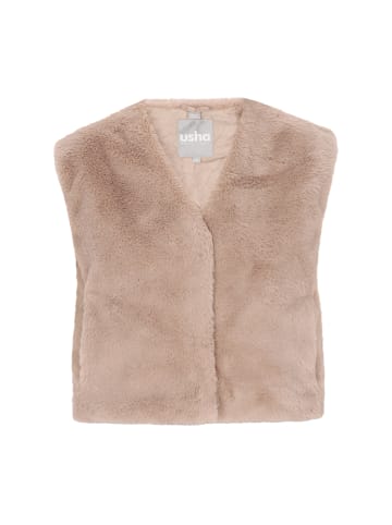 usha WHITE LABEL Damen Vest in Beige