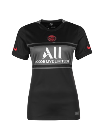 Nike Performance Fußballtrikot Paris St.-Germain Stadium 21/22 3rd in schwarz / dunkelgrau