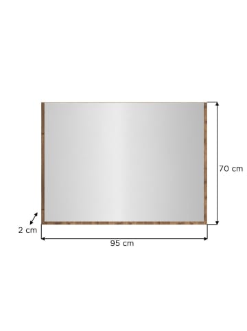ebuy24 Schwarzgrau 95 x 2 cm