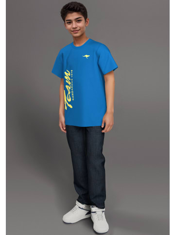 Kangaroos T-Shirt in royalblau