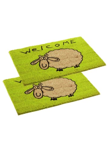 Astra Fußmatte COCO STYLE 2ER SET 2 in Grasgrün