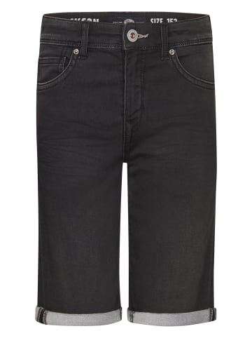 Petrol Industries Jackson Stretch Denim Shorts Valencia in Schwarz