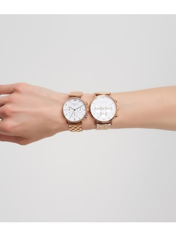 LIEBESKIND BERLIN Armbanduhr Modern Chronograph in roségold