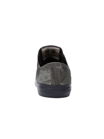 ethletic Canvas Sneaker Black Cap Lo Cut in dove camo olive jet black