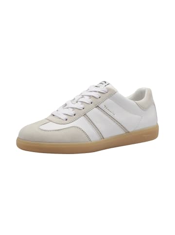 Tamaris Sneakers aus Leder Weiß