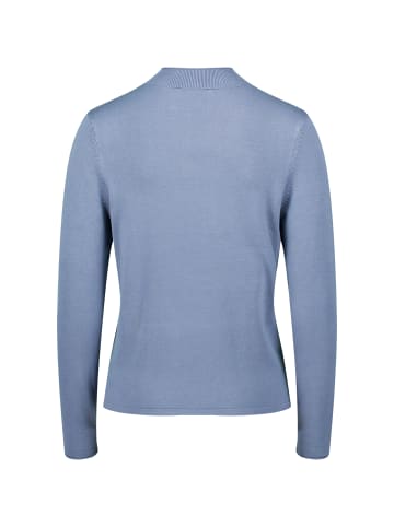 Zero  Feinstrickpullover mit hohem Kragen in Flint Stone
