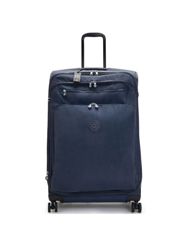 Kipling Basic New Youri Spin 4 Rollen Trolley L 76 cm in blue bleu 2