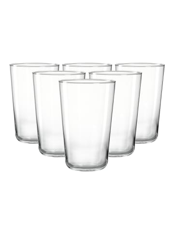 Ritzenhoff & Breker 6er Set Longdrinkbecher Loa 400 ml in transparent