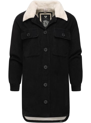 ragwear Cordjacke Kyoka in Black