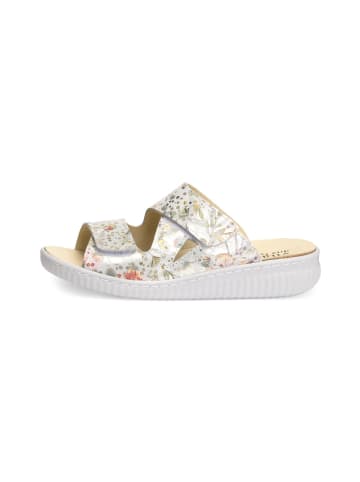 VITAFORM Echt Leder Pantoletten in floral