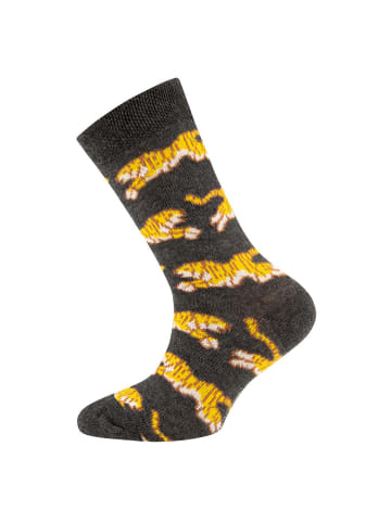 ewers 2er-Set Socken 2er Pack Tiger in anthrazit meliert