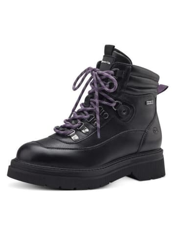 Tamaris Schnürstiefel in schwarz