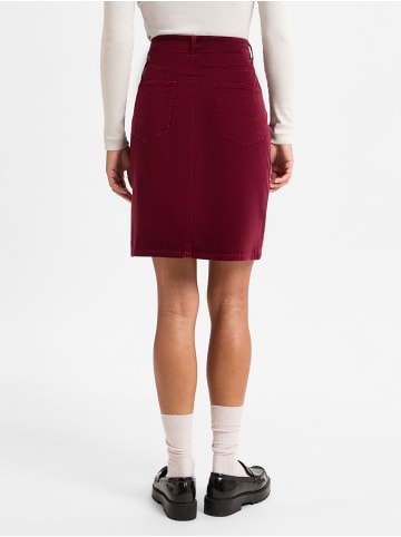 Marie Lund Minirock in bordeaux - 0002