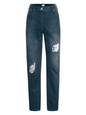 MIAMODA Jeans in mittelblau