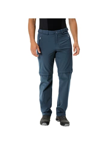 Vaude Wanderhose FARLEY STRETCH T-ZIP III in Blau