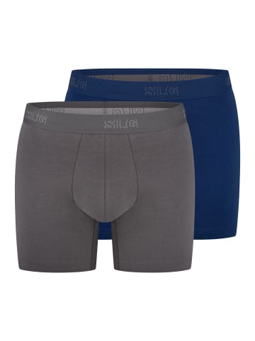 Sloggi Long Short / Pant SLG Base in Marine / shiver