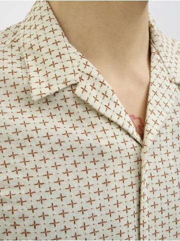 Jack & Jones Kurzarm FreizeitHemd für Erwachsene in weiß