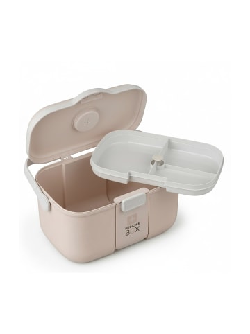 relaxdays Medizinbox in Beige