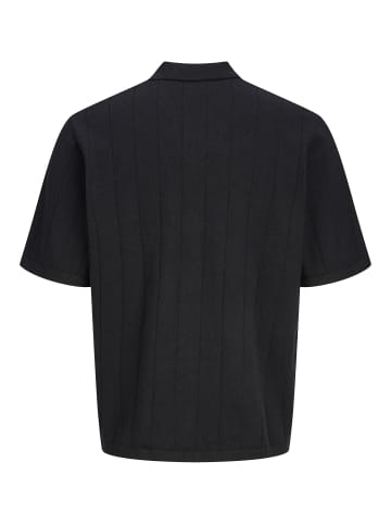 Aprel Gestricktes Polo in Black