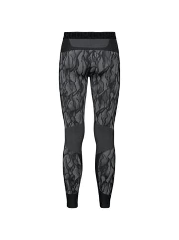 Odlo Unterhose SUW Bottom Pant PERFORMANCE in Schwarz-gemustert