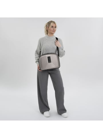 Redolz Essentials 14 Beautycase 34 cm in coffee grey metallic