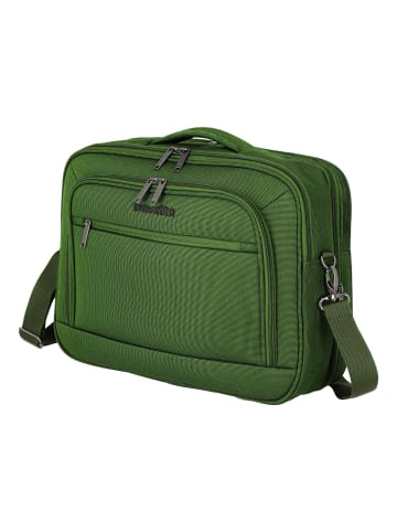 travelite Cubis Flugumhänger 40 cm Laptopfach mit Dehnfalte green