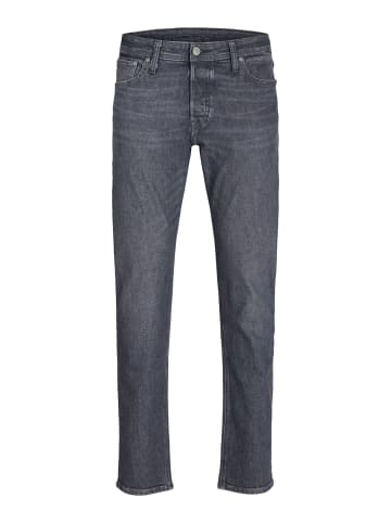 Aprel Tapered Fit Jeans in Grey Denim