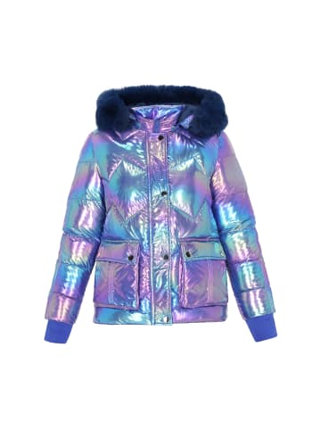 myMo Women Jacket in blue rainbow