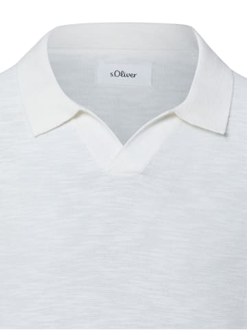 s.Oliver Shirt in ecru - 0001
