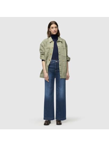 MAC HOSEN Flared Leg Jeans für Damen in blau