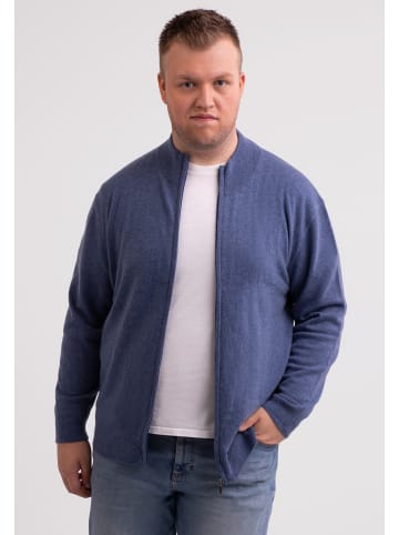 CASH-MERE.CH Cardigan in Jeans Blau