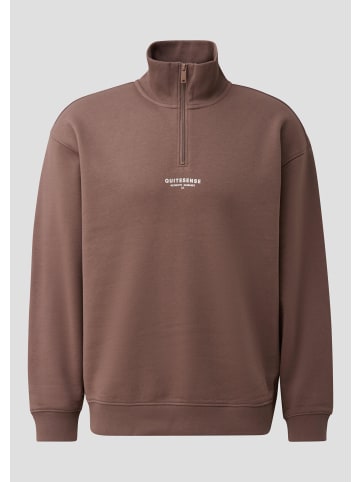 QS Sweatshirt in 8626_braun