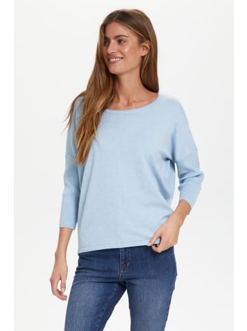 SAINT TROPEZ Strickpullover A2561, Casual fit in Heather Melange