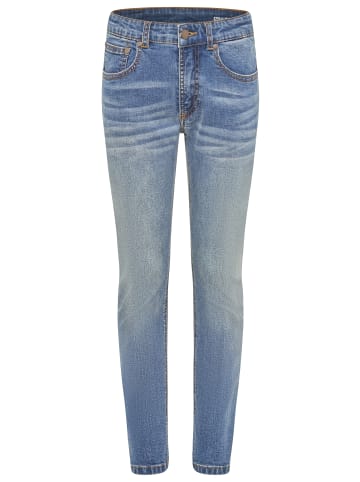 Kidsworld Straight-Jeans in blue denim washed
