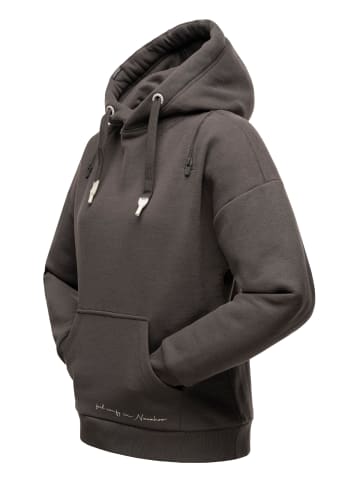 Navahoo Kapuzensweatshirt Zuckerbärchen in Dark Grey