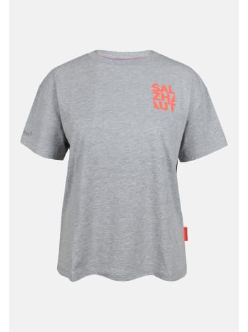 Salzhaut Shirt WEVEN in Grey Melange