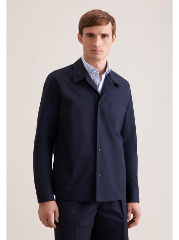 Seidensticker Casual Hemd Regular in Dunkelblau