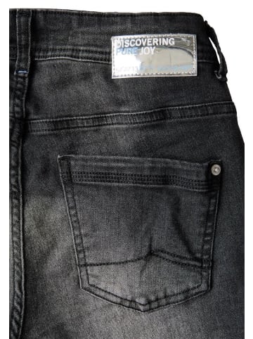 Cecil Jeans in dark grey washed