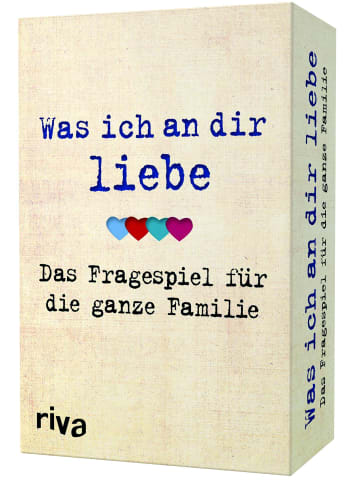 riva Was ich an dir liebe - Das Fragespiel für die ganze Familie