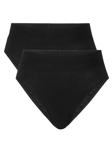 Calida Slip 2er Pack in Schwarz