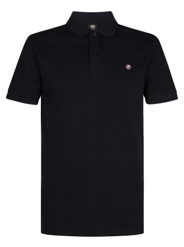 Petrol Industries Klassisches Poloshirt Dolphin in Schwarz