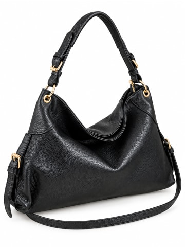 collezione alessandro Ledertasche " Arezzo " in schwarz